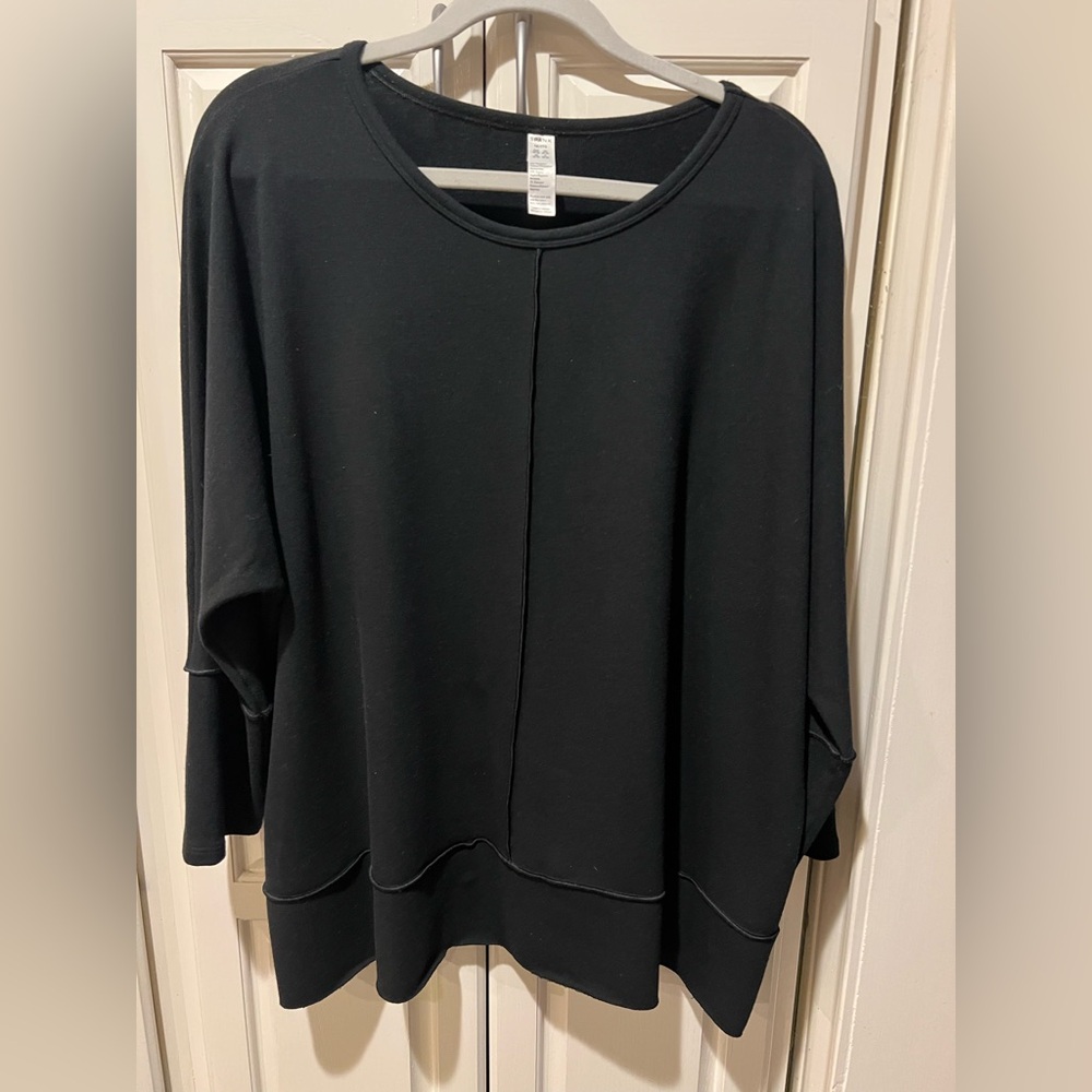 Spanx Perfect Length Dolman 1X l/s tunic top
